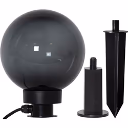 Star Trading Orby, Éclairage au sol extérieur, Noir, IP44, Jardin, E27, 1 ampoule(s)