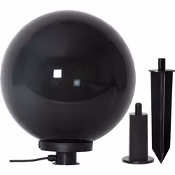Star Trading Orby, Éclairage au sol extérieur, Noir, IP44, Jardin, E27, 1 ampoule(s)