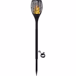 Star Trading Flame, Éclairage au sol extérieur, Noir, IP44, Jardin, Capteur de luminosité, 1 ampoule(s)
