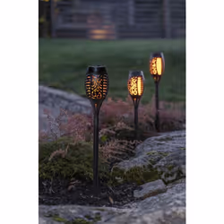 Star Trading Flame Mini Éclairage au sol extérieur LED 0,03 W Noir