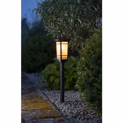 Star Trading Bollard Flame Éclairage au sol extérieur LED 0,064 W Noir