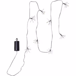 Star Trading Dew Drop Flower, Guirlande lumineuse décorative, Noir, IP44, 6 h, 18 h, 96 lampe(s)