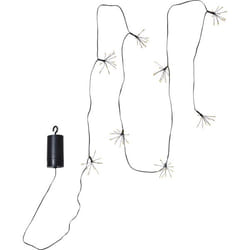 Star Trading Dew Drop Flower Guirlande lumineuse décorative Noir 96 lampe(s) LED 0,96 W