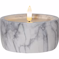 Star Trading Flamme Marble, 0,03 W, LED, 1 ampoule(s), 10000 h, Blanc chaud, 3 V