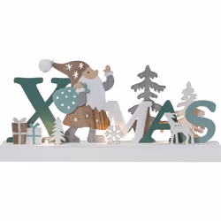 Star Trading Reinbek, Figurine lumineuse décorative, Blanc, IP20, 6 h, 18 h, 3 lampe(s)