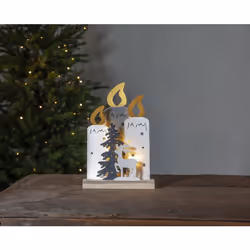 Star Trading Fauna Figurine lumineuse décorative Blanc 10 lampe(s) LED