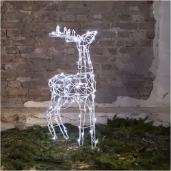 Star Trading Silhouette Pegasus Figurine lumineuse décorative Blanc 120 lampe(s) LED 3,6 W