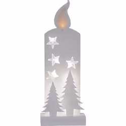 Star Trading Grandy, Figurine lumineuse décorative, Blanc, 12 lampe(s), LED, 0,36 W, 0,06 W