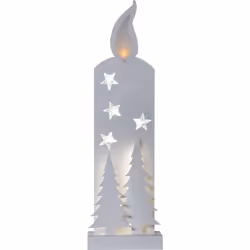 Star Trading Grandy, Figurine lumineuse décorative, Blanc, 6 h, 18 h, 14 lampe(s), LED
