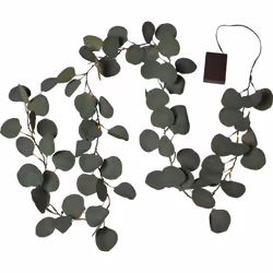 Star Trading Eucalyptus Guirlande lumineuse décorative Marron, Cuivre, Vert 20 lampe(s) LED