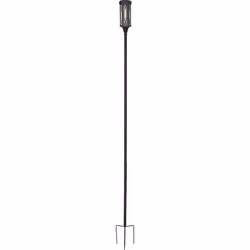 Star Trading Bollard Folke, Éclairage au sol extérieur, Marron, IP44, Jardin, Capteur de luminosité, 1 ampoule(s)