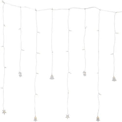 Star Trading Curtain Lights Decy Guirlande lumineuse décorative Transparent 40 lampe(s) LED 2,4 W