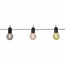 Star Trading Fiesta, Guirlande lumineuse décorative, Multicolore, IP44, 6 h, 18 h, 10 lampe(s)