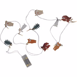 Star Trading Forest Friends, Guirlande lumineuse décorative, Multicolore, IP20, 6 h, 18 h, 10 lampe(s)