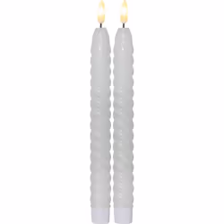Star Trading 064-34, 0,03 W, LED, 2 ampoule(s), Blanc chaud, Blanc, Universel