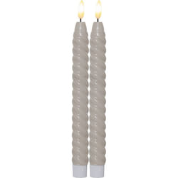 Star Trading 064-35 bougie électrique 0,03 W LED Beige