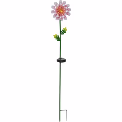 Star Trading 482-42, Ballard lighting, Rose, 1 lampe(s), LED, Blanc chaud, Batterie solaire