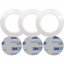 Star Trading 357-29, Spot d'éclairage de surface, LED, 0,55 W, 3000 K, 40 lm, Blanc