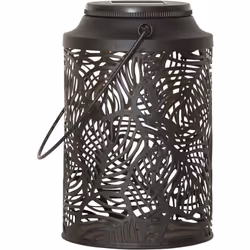 Star Trading 482-66, Noir, Métal, Balcon, Jardin, Patio, Terrace, 1 lampe(s), LED, 0,03 W