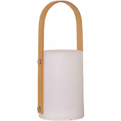 Lampe de table LED Lisa, sans fil, USB La lampe de table LED LISA sans fil, USB se compose d'un corps en plastique blanc allo ...