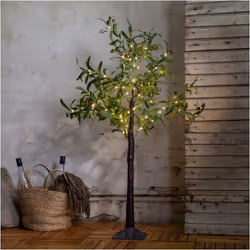 Star Trading 860-52 Figurine lumineuse décorative Marron, Vert 108 lampe(s) LED 1,6 W