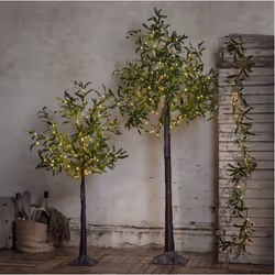 Star Trading 860-53 Figurine lumineuse décorative Marron, Vert 178 lampe(s) LED 1,6 W