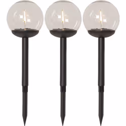 Star Trading 482-15, Figurine lumineuse décorative, Noir, Blanc, Ambiance, Orientation, Universel, Dur, Balle