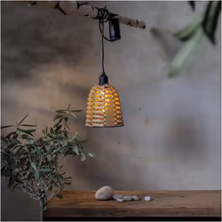 Star Trading 857-33 éclairage en suspension Support flexible LED Noir, Marron