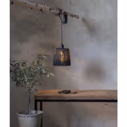 Star Trading 857-34 éclairage en suspension Support flexible 0,1 W LED Noir