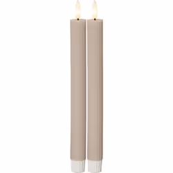 Star Trading 061-64, 0,01 W, LED, 2 ampoule(s), 10000 h, Blanc chaud, Beige