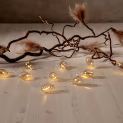 Star Trading 729-60, Guirlande lumineuse décorative, Beige, Transparent, Polyvinyl chloride (PVC), 6 h, 18 h, 10 lampe(s)