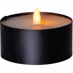 Star Trading 062-37-1, Noir, Arrière-cour, Cour, Patio, Terrace, Plastique, 18 ampoule(s), LED, Jaune