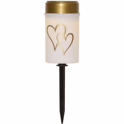 Star Trading 483-10, Blanc, 1 ampoule(s), LED, 0,3 W, Blanc chaud, Batterie, Solaire