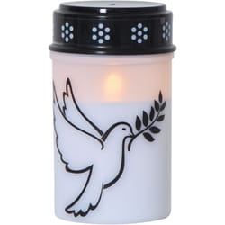 Star Trading 063-78-1 lumière décorative Figurine lumineuse décorative Noir, Blanc 1 lampe(s) LED 0,02 W