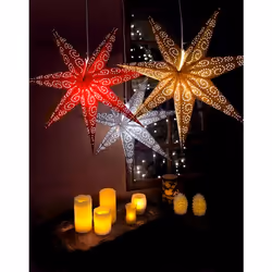 Star Trading Antique Figurine lumineuse décorative Rouge 1 lampe(s)