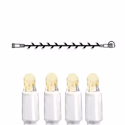 Star Trading 466-06, 50 lampe(s), LED, Blanc chaud, 2900 K, 5000 h, Extérieure