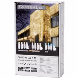 Star Trading 466-06 guirlande électrique 5 m 50 lampe(s) LED