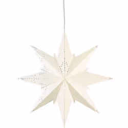 Star Trading Metal Star Mini, Figurine lumineuse décorative, Blanc, Ambiance, IP20, 1 lampe(s), E14