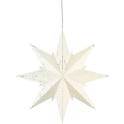 Star Trading Metal Star Mini Figurine lumineuse décorative Blanc 1 lampe(s)