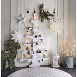 Star Trading Metal Star Mini Figurine lumineuse décorative Blanc 1 lampe(s)