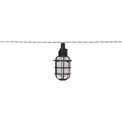 Star Trading Cage Guirlande lumineuse décorative Noir 8 lampe(s) LED 0,06 W