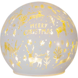 Star Trading 460-31 Figurine lumineuse décorative Argent, Blanc 8 lampe(s) LED 0,27 W