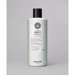 Maria Nila Soft, 350 ml, Shampoing, Femmes, Cheveux secs, Anti-frisottis, Hydratant, Adoucissant, Renforcer, Bouteille