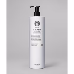 Maria Nila Sheer Silver, 1000 ml, Shampoing, Femmes, Cheveux blonds, Blond, Protection, Brillant, Renforcer