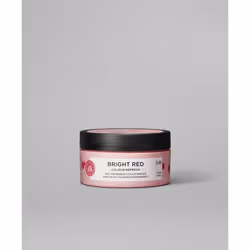 Maria Nila Bright Red, 100 ml, Femmes, Hydratant, Nourrissant, Brillant, Lissage, Pot, Aqua/Water/Eau, Cetearyl Alcohol, Behe ...