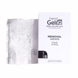 Gel Iq bandas para quitaesmaltes 10 u