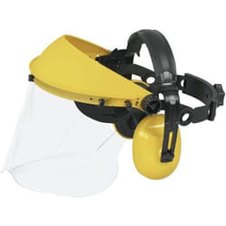 Mc Culloch - McCulloch - Casque anti-bruit universel avec visière et protections auditives - 57-76.165.04