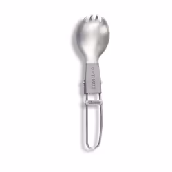 Optimus 8016284, Titane, Set d'ustensiles, Argent, Argent, Pliable, 165 mm