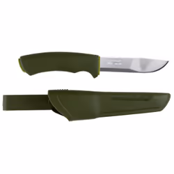 Morakniv 12356, Unique, Couteau de chasse, Pointe coupante, Acier inoxydable, Caoutchouc, Élastomère thermoplastique (TPE), V ...