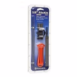 Sharpering et ensemble de nettoyage Husqvarna Hobby 505698138; pour les chaînes 3/8 ''